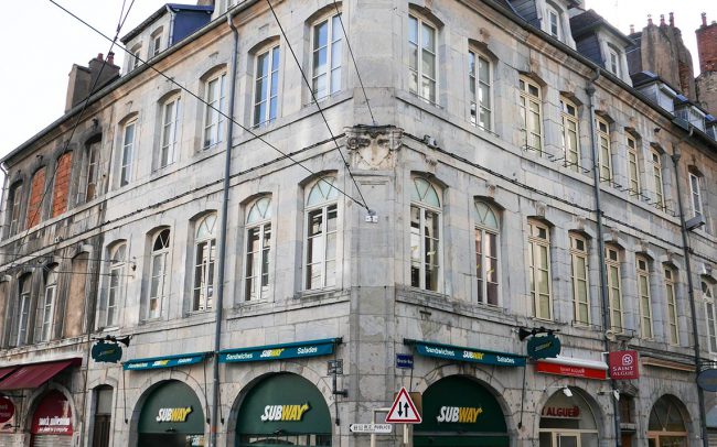 Rénovation immeuble Besançon
